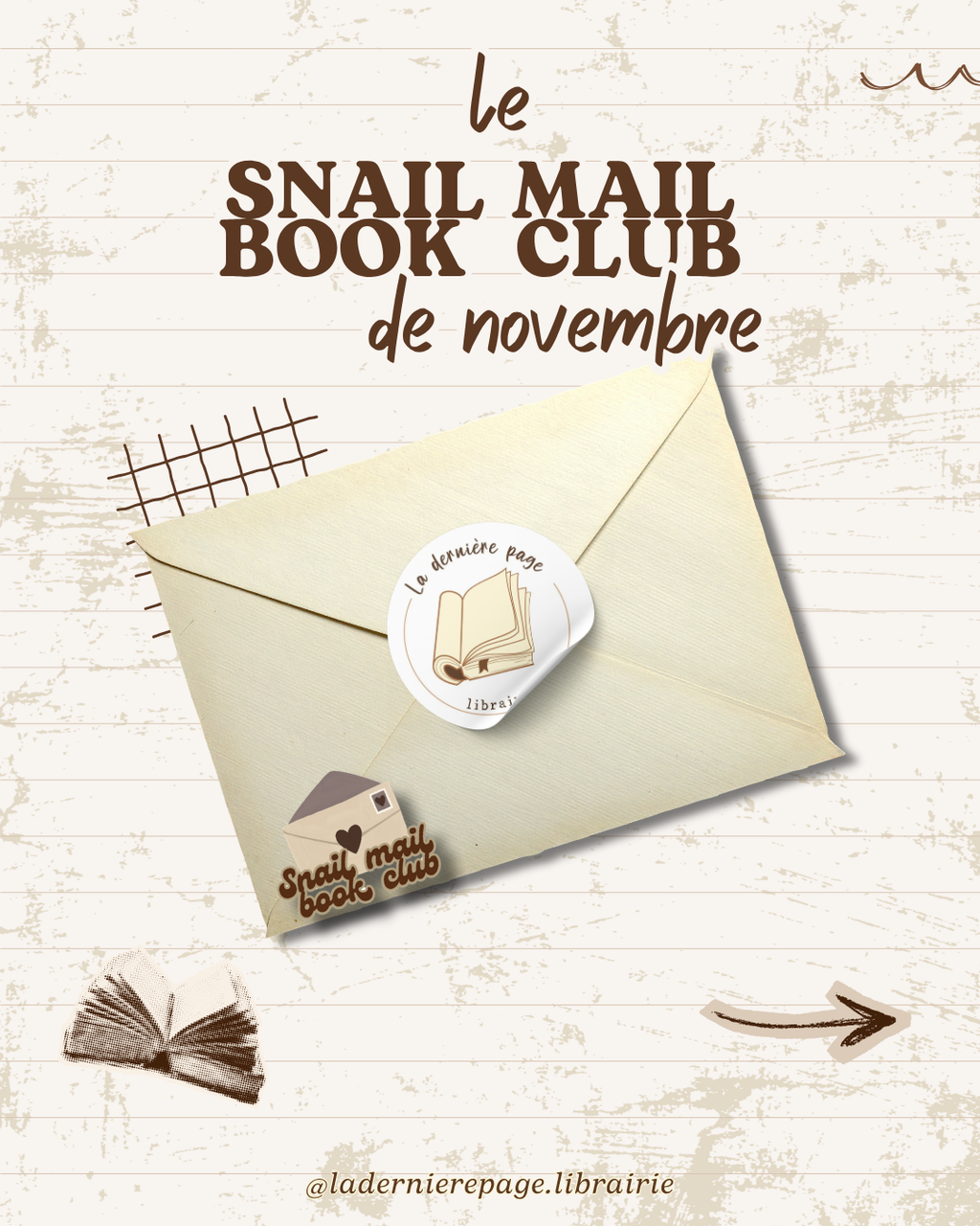Snail mail book club - Novembre 2026