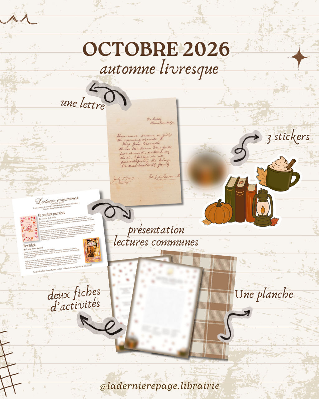 Snail mail book club - Octobre 2026 🍂