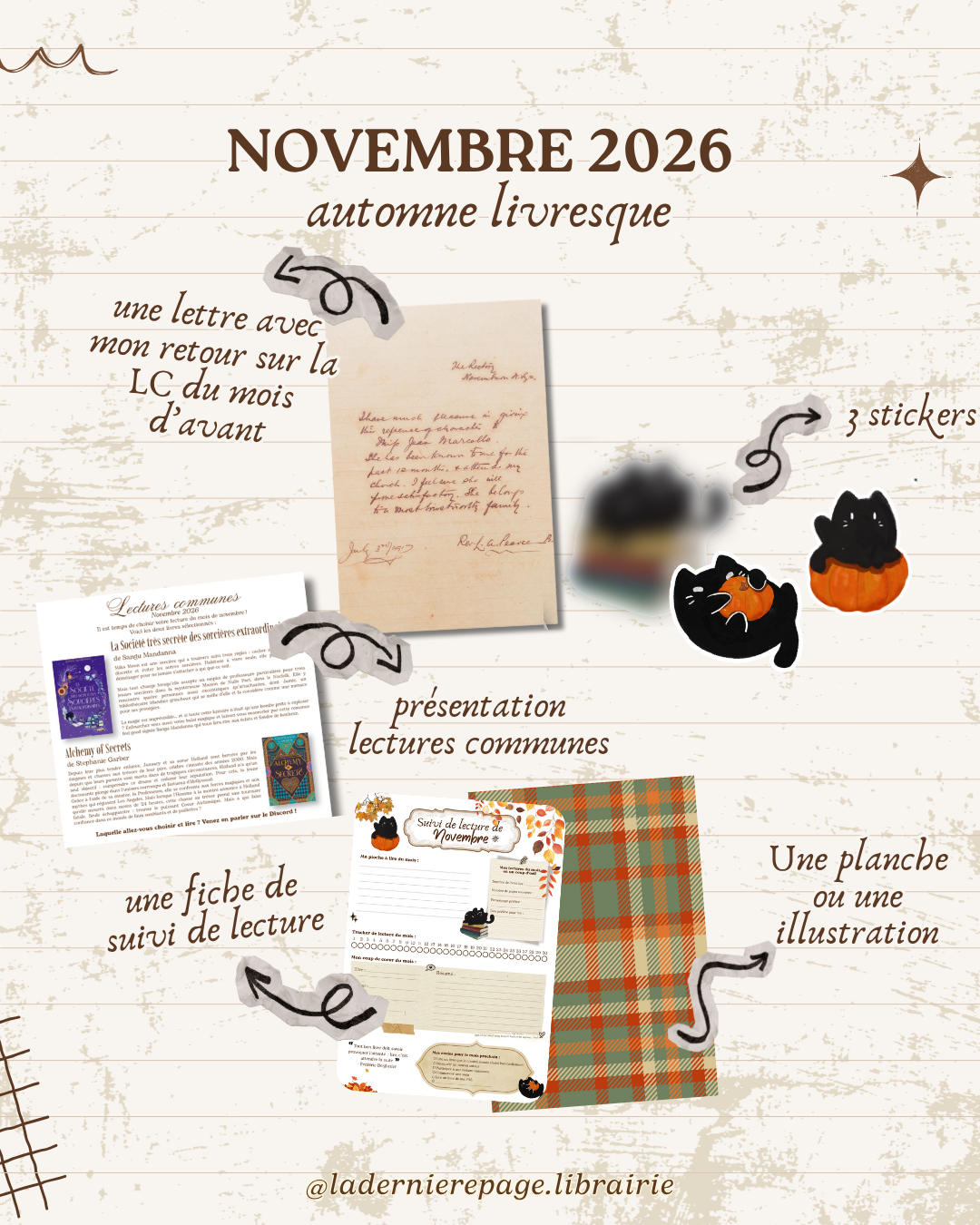 Snail mail book club - Novembre 2026