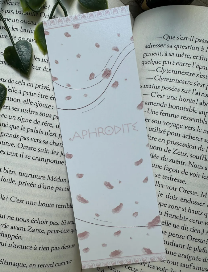 Marque-page "Aphrodite" – Mythologie grecque