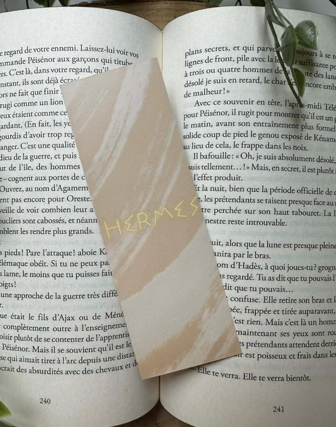 Marque-page " Hermès " – Mythologie grecque