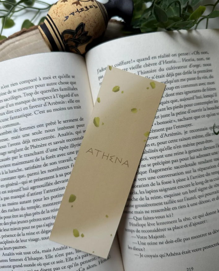 Marque-Page Athena - Mythologie grecque