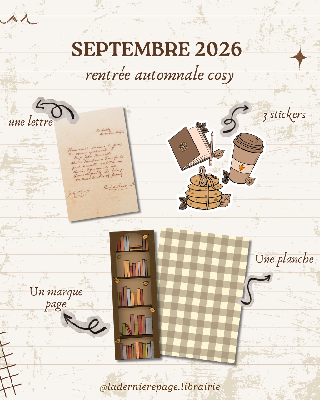 Snail mail book club - Septembre 2026 🍂