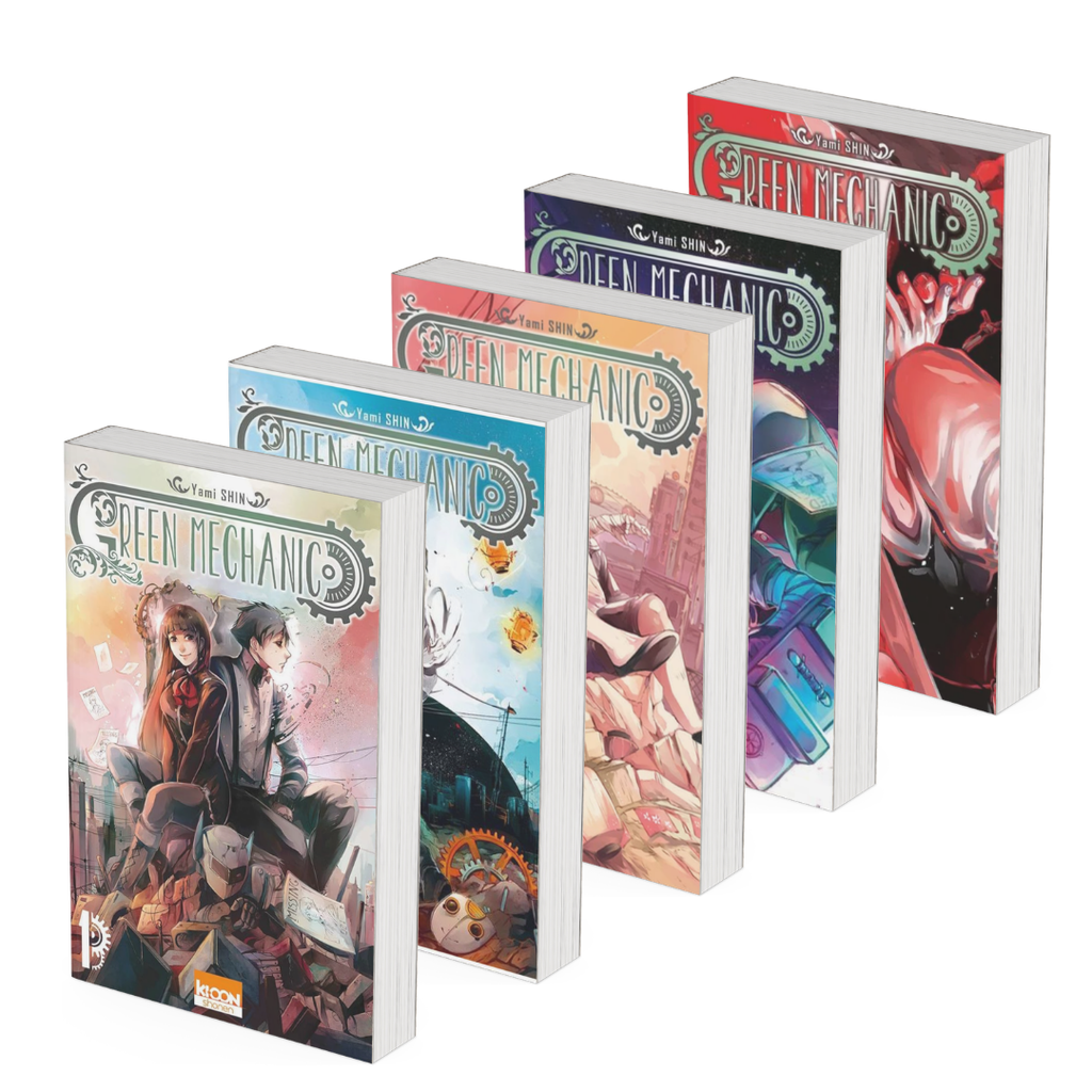 Green Mechanic Tomes 1 à 5 de Yami Shin