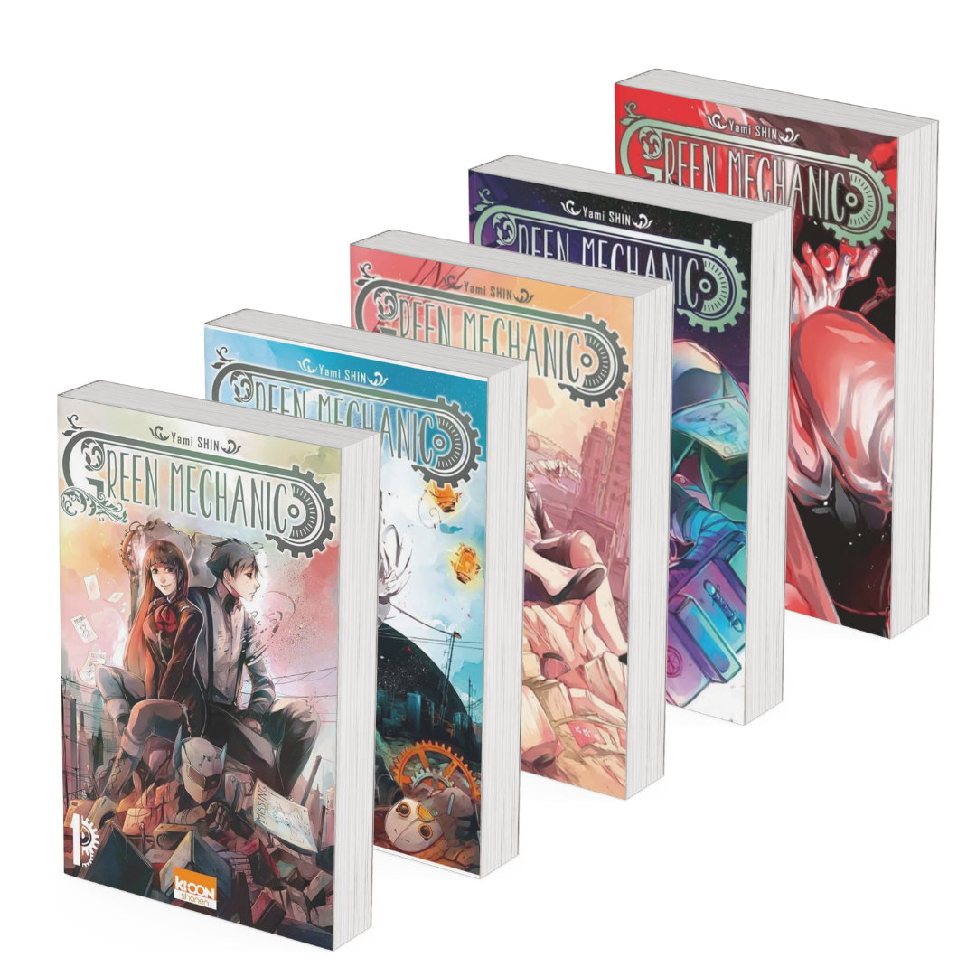 Green Mechanic Tomes 1 à 5 de Yami Shin