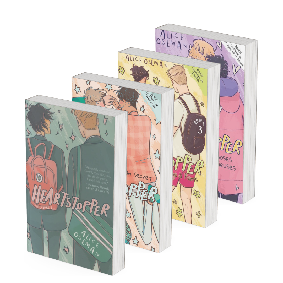 Heartstopper – Lot occasion Tomes 1 à 4