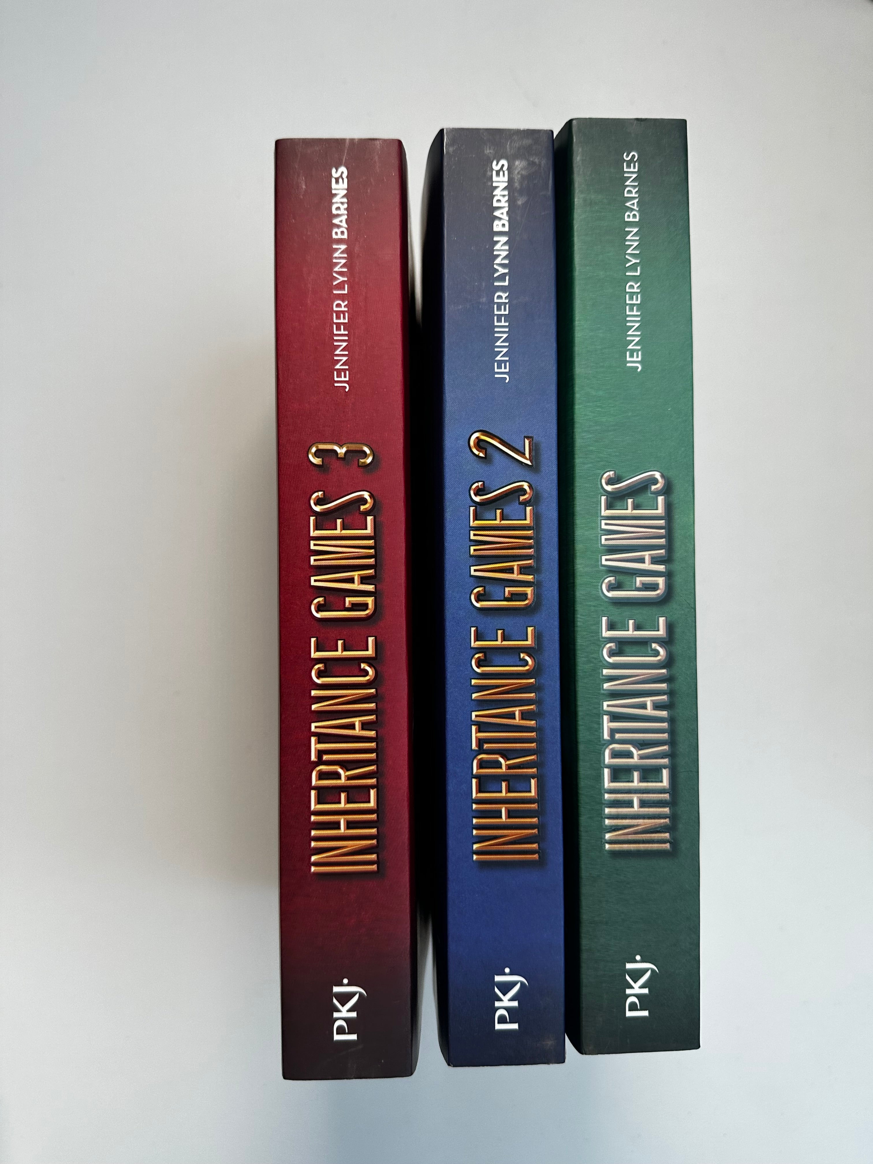 Saga The Inheritance Games – Lot occasion Tomes 1 à 3