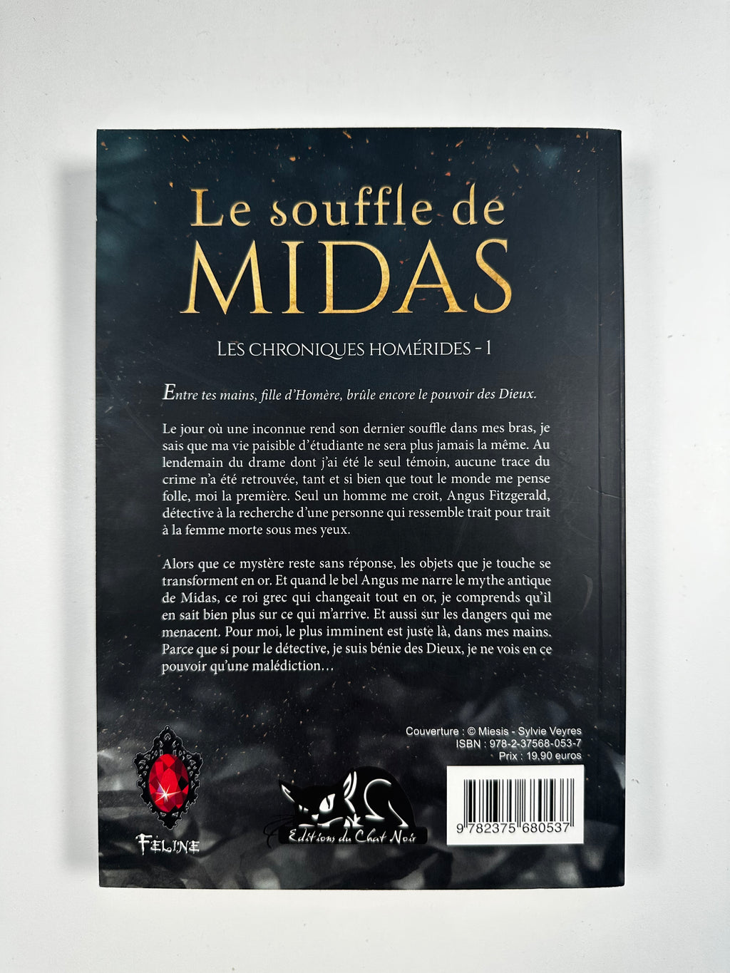 Chroniques Homérides, Tome 1 : Le Souffle de Midas - Alicia Garnier - Occasion