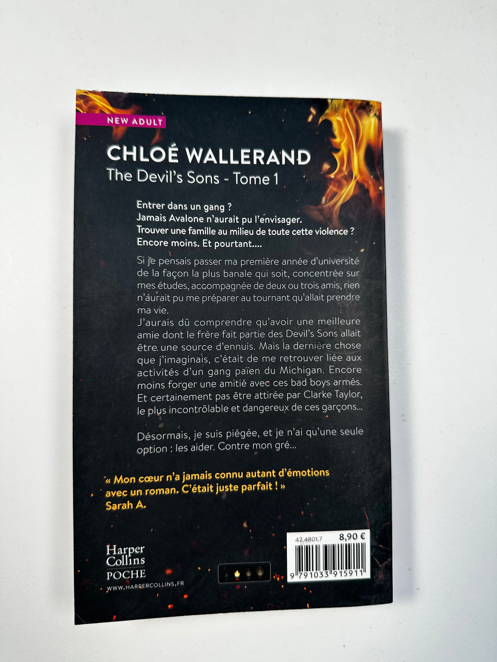 The Devil's Sons Tome 1 - Chloé Wallerand - Occasion poche