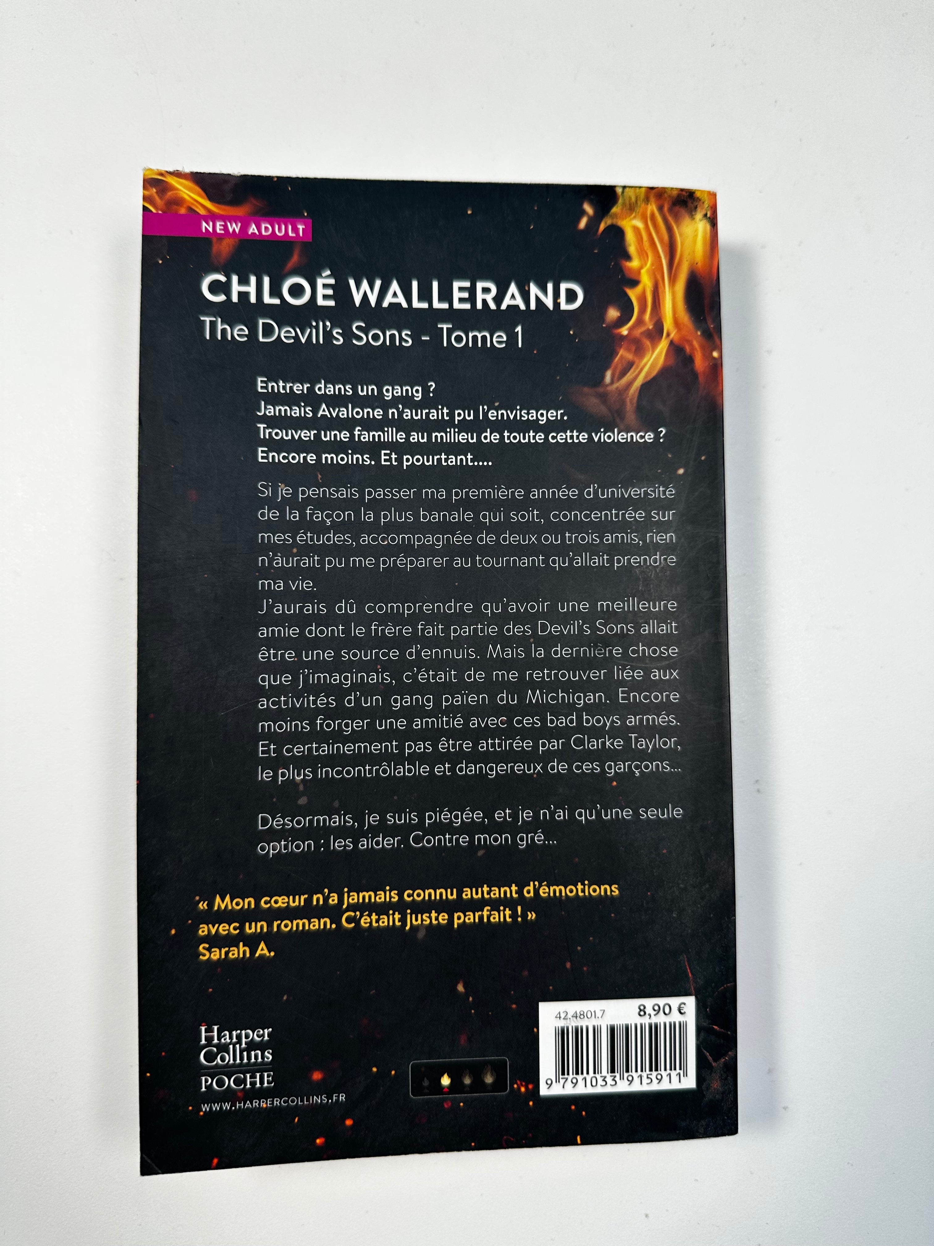 The Devil's Sons Tome 1 - Chloé Wallerand - Occasion poche
