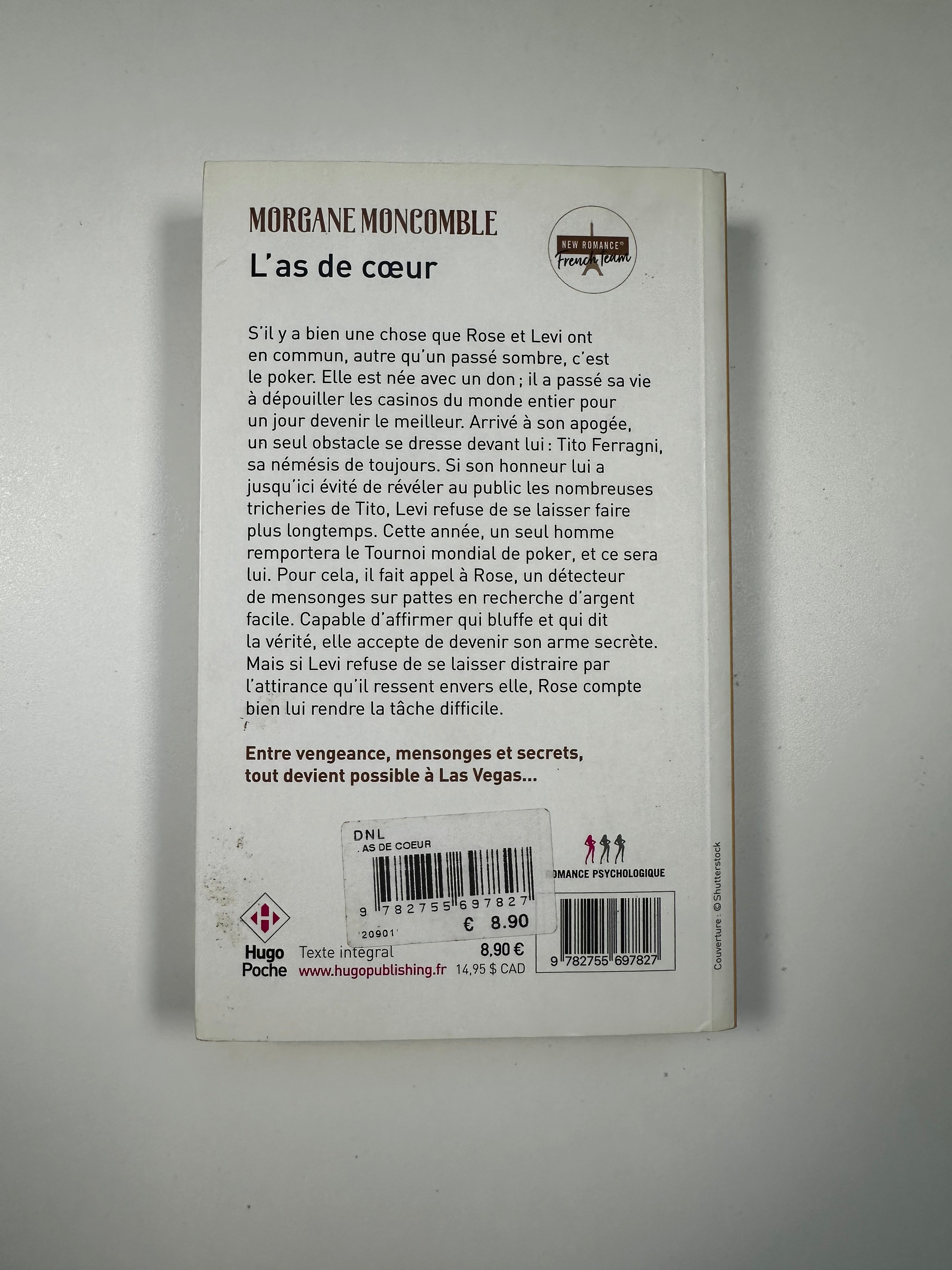 L’As de cœur - Morgane Moncomble - Occasion poche