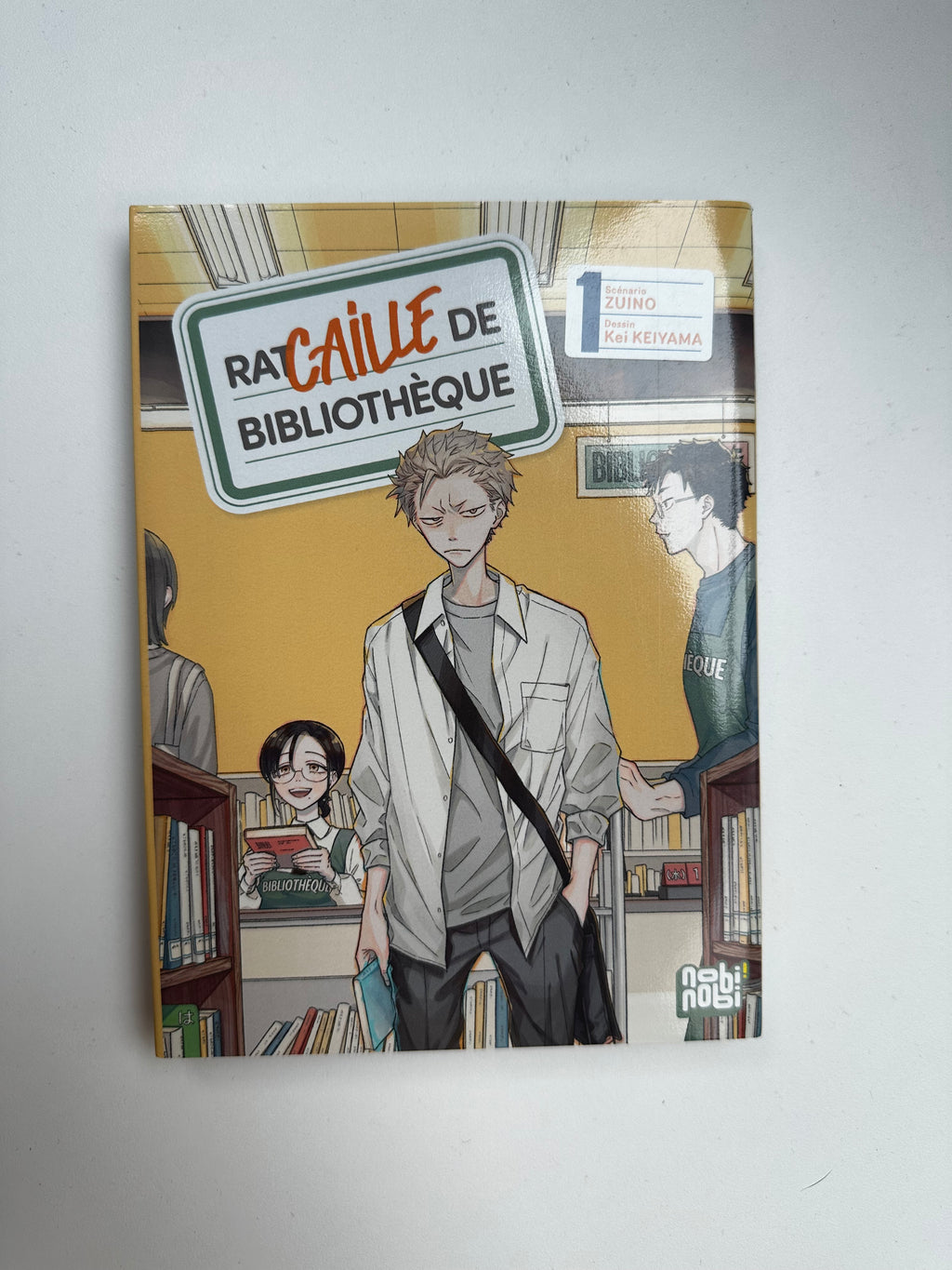 Rat (caille) de bibliothèque Tome 1 - manga - occasion