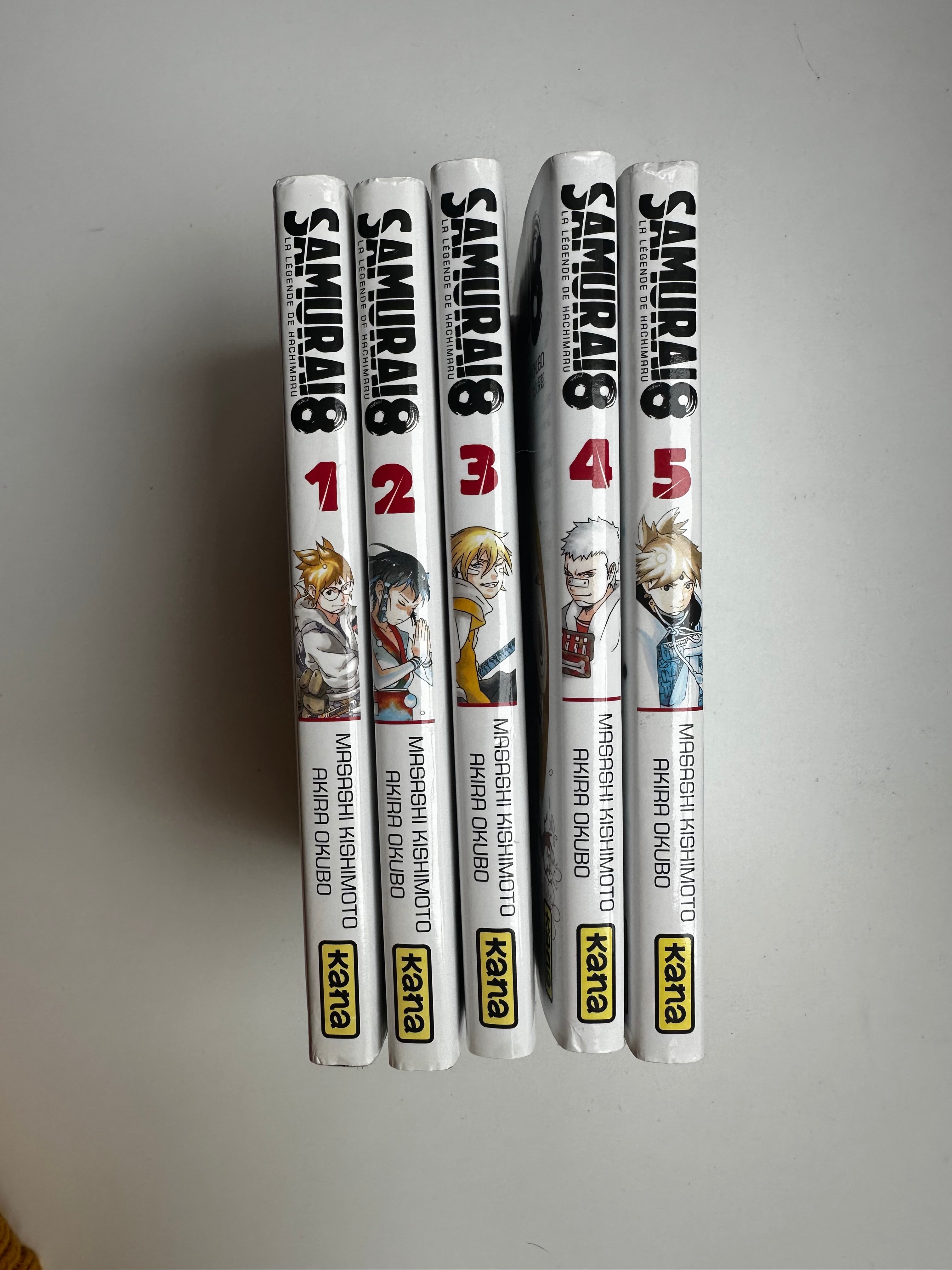 Samurai 8 – Tomes 1 à 5 (intégrale) - Manga - Occasion