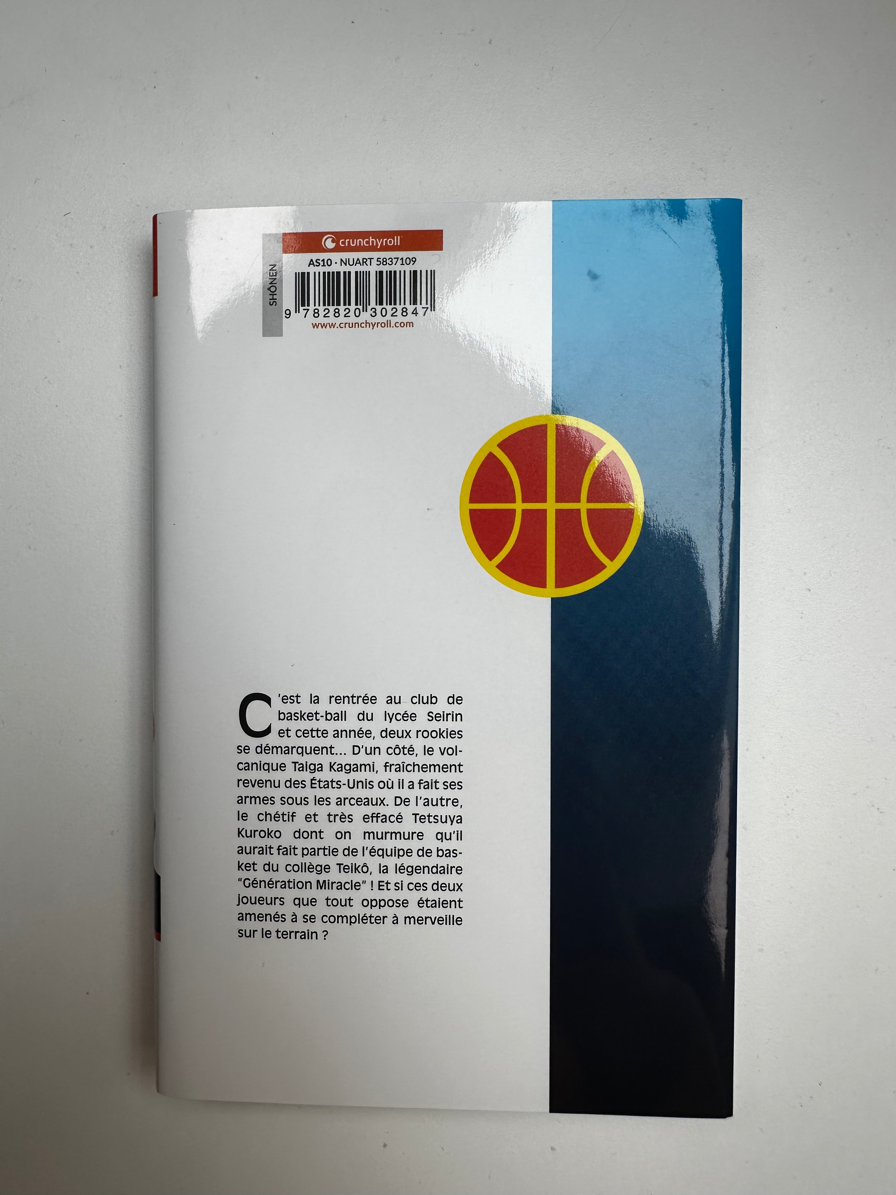 Kuroko no Basket Tome 1 - Manga - Occasion