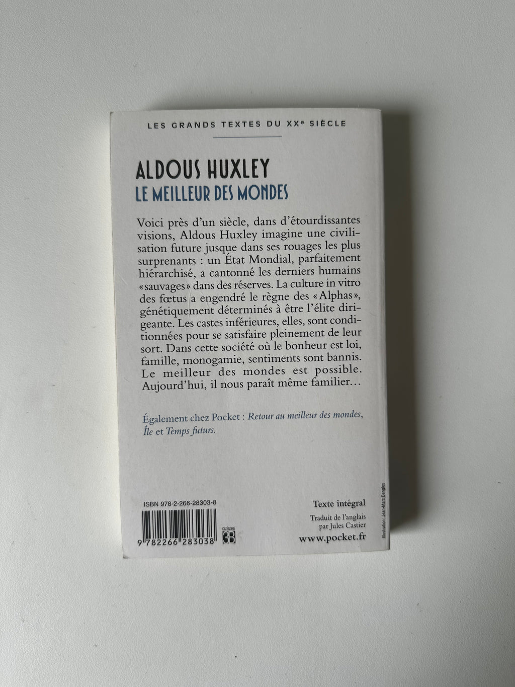 Le Meilleur des mondes de Aldous Huxley