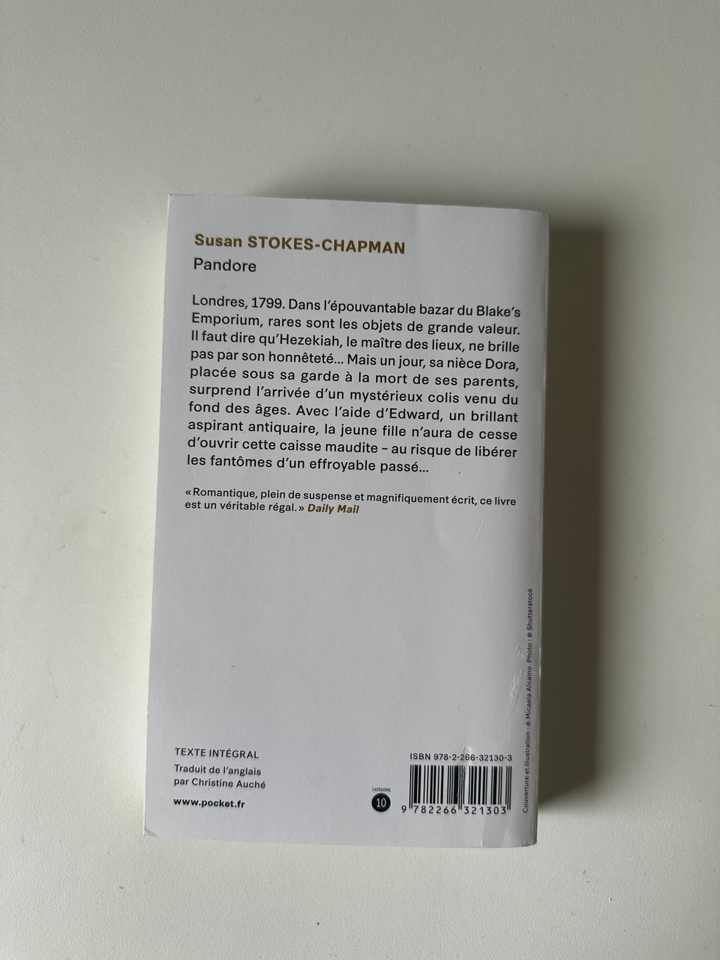 Pandore de Susan Stokes-Chapman - Occasion poche