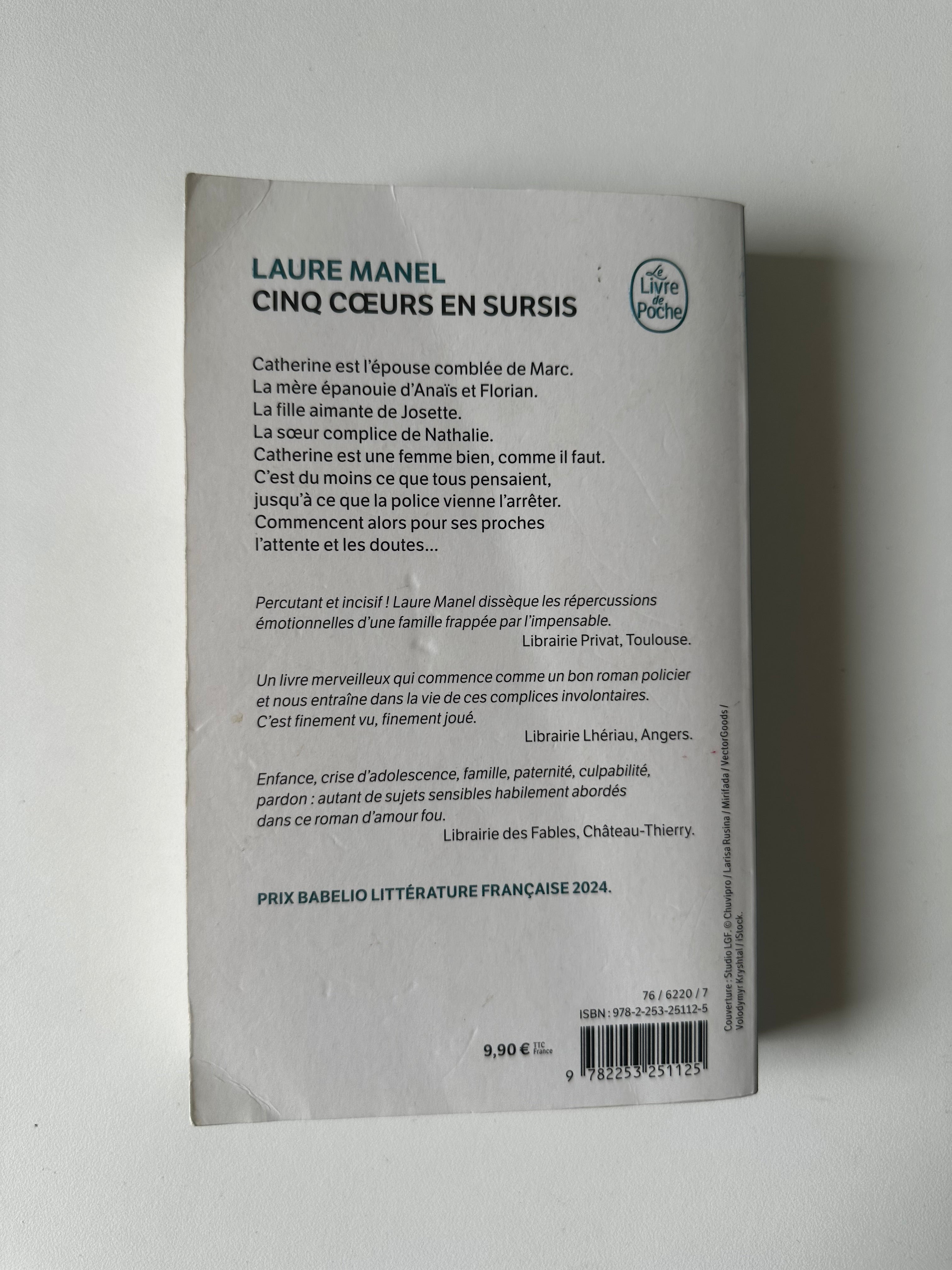 Cinq cœurs en sursis - Occasion poche