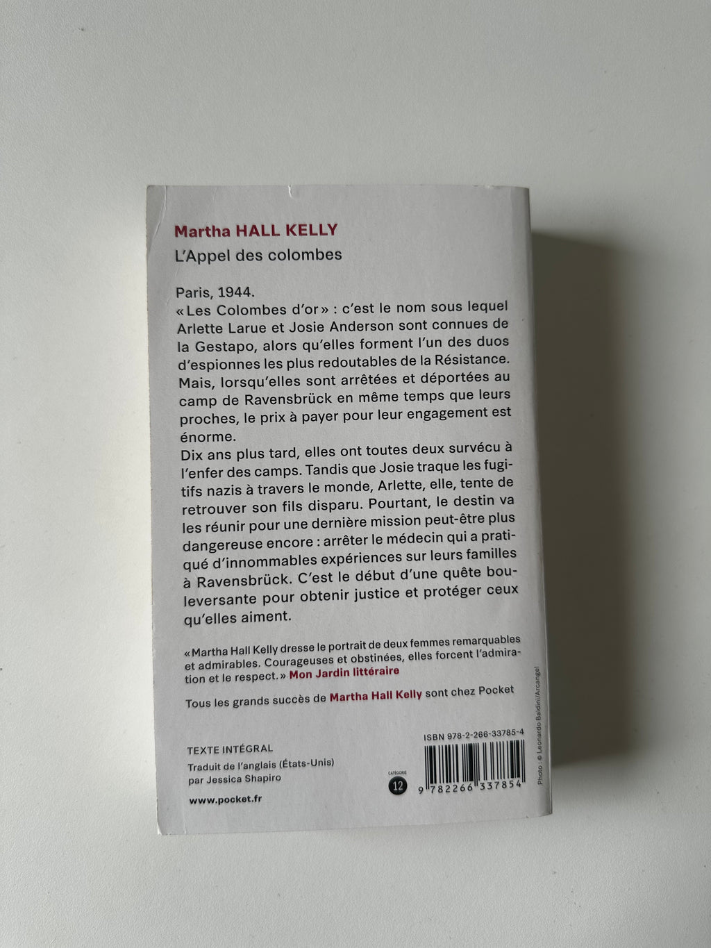 L’Appel des colombes de Martha Hall Kelly - Occasion poche