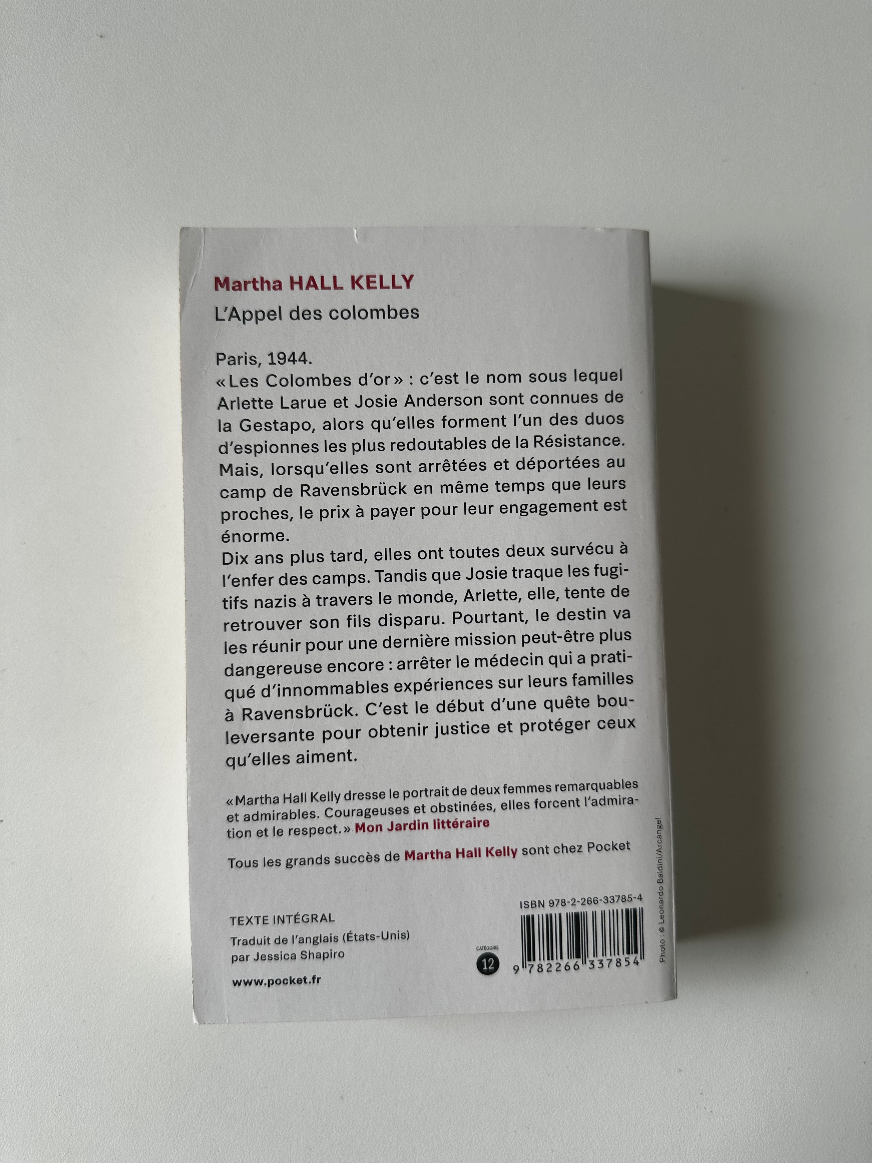 L’Appel des colombes de Martha Hall Kelly - Occasion poche