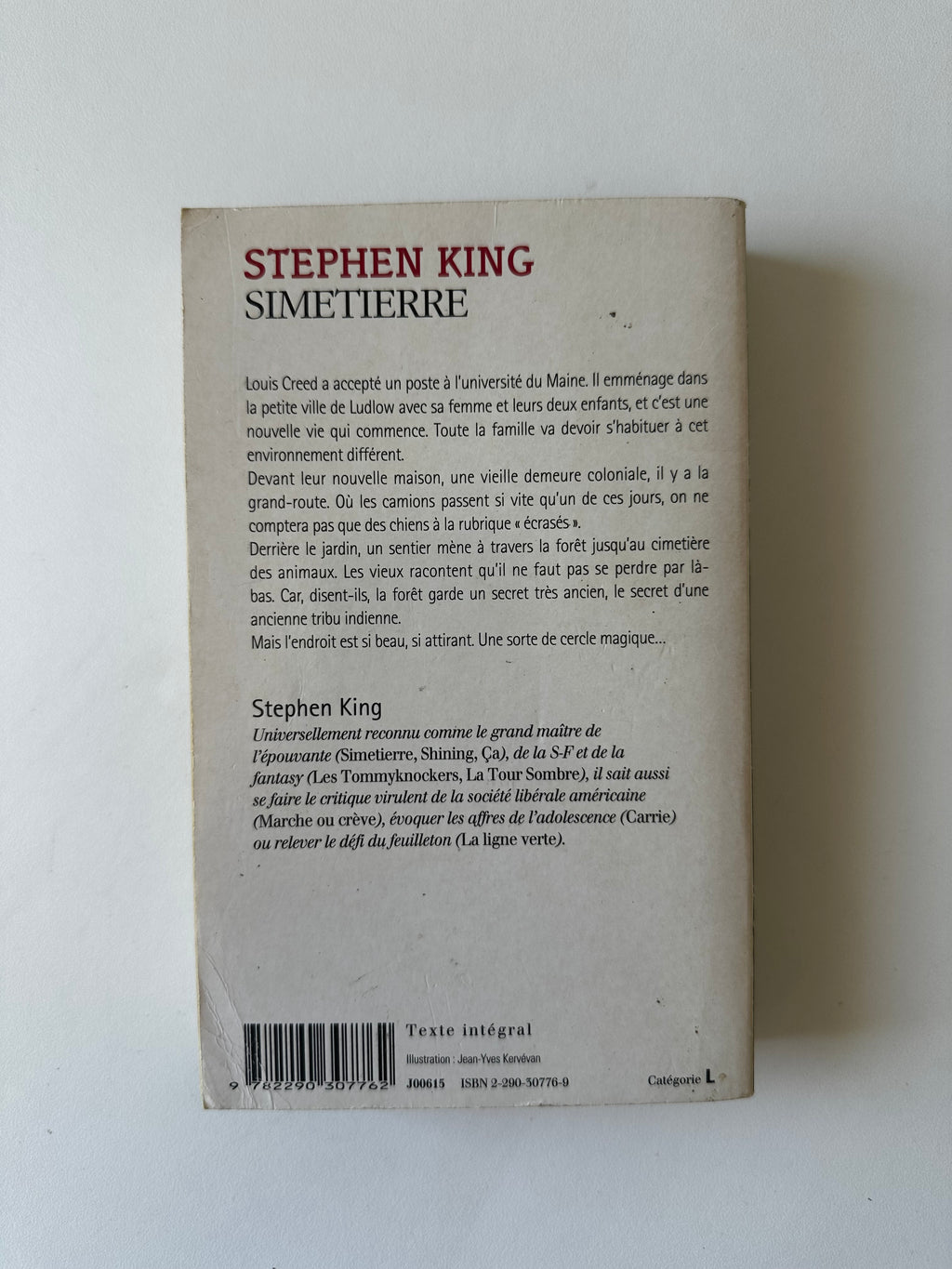 Simetierre - Stephen King - Poche occasion