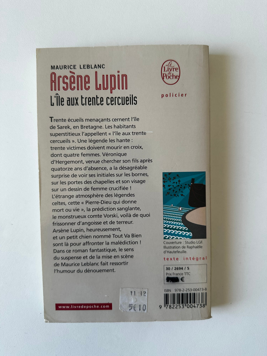 L’Île aux trente cercueils - Maurice Leblanc - Occasion poche