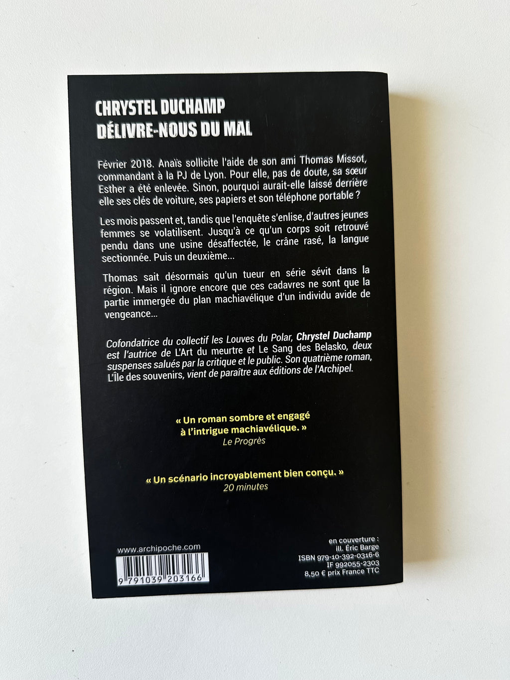 Délivre-nous du mal - Chrystel Duchamp - Poche occasion