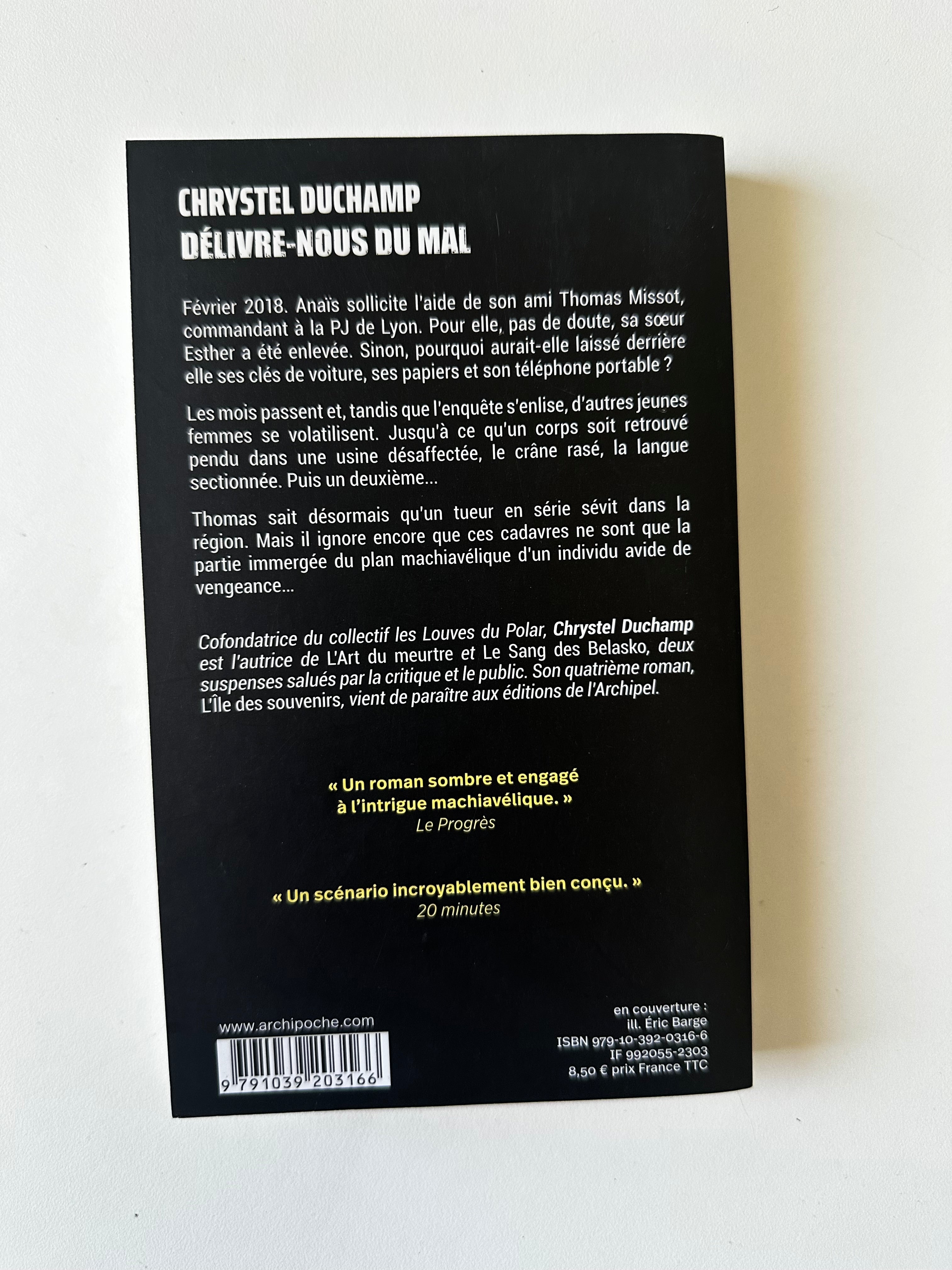 Délivre-nous du mal - Chrystel Duchamp - Poche occasion