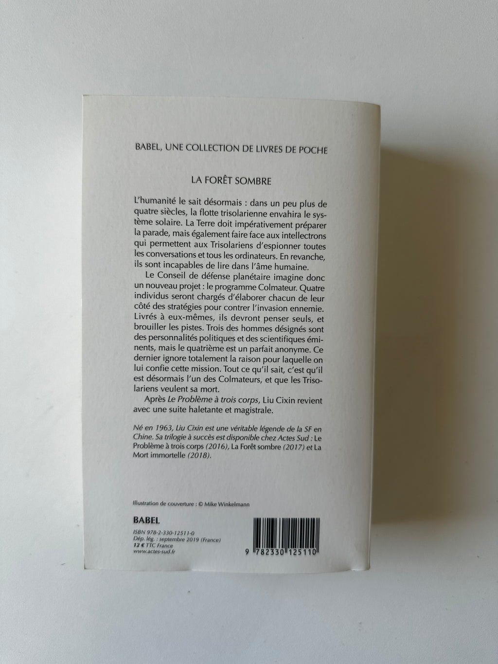 La Forêt sombre - Liu Cixin - Occasion
