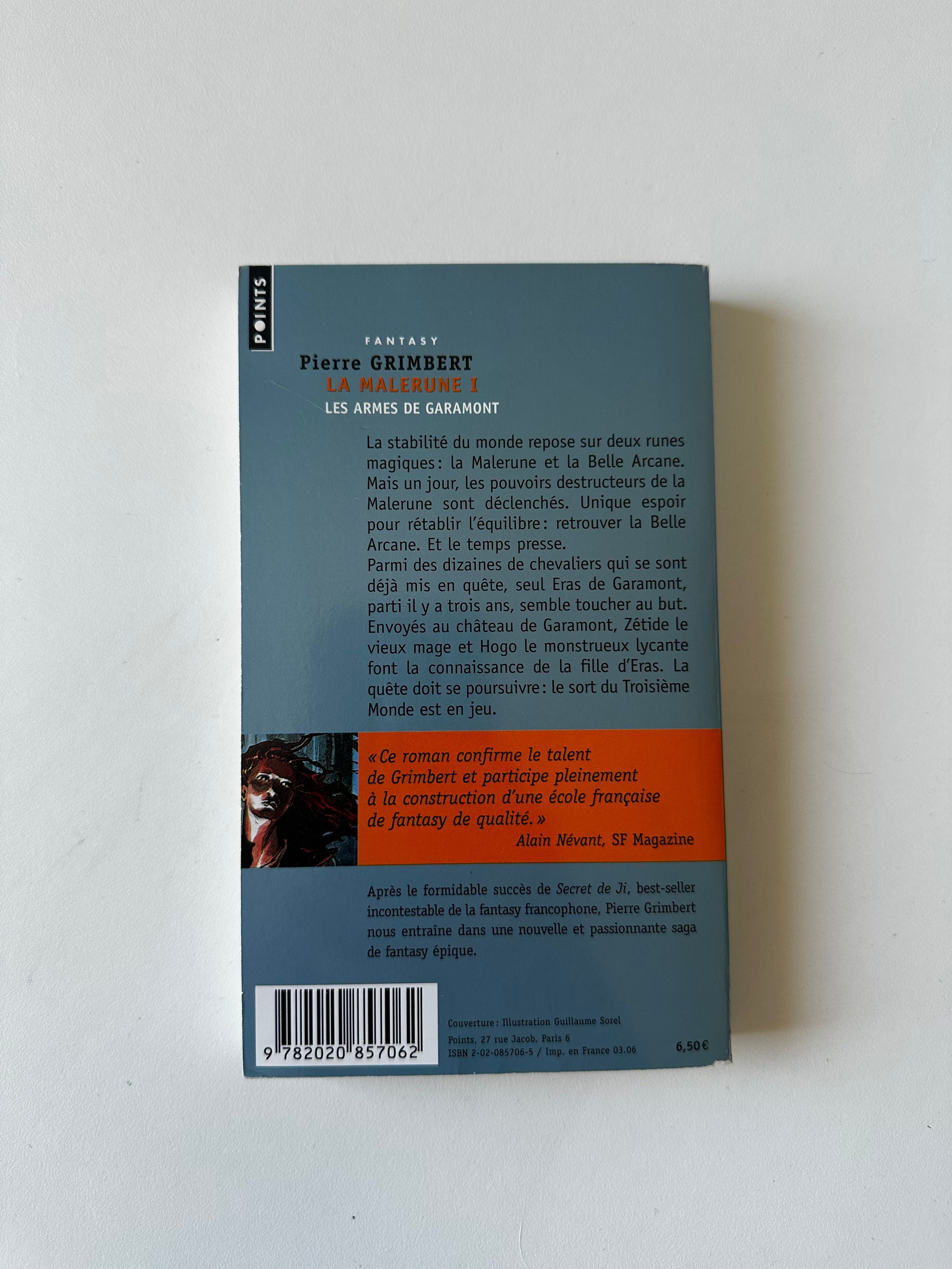 La Malerune Tome 1 - Pierre Grimbert - Occasion