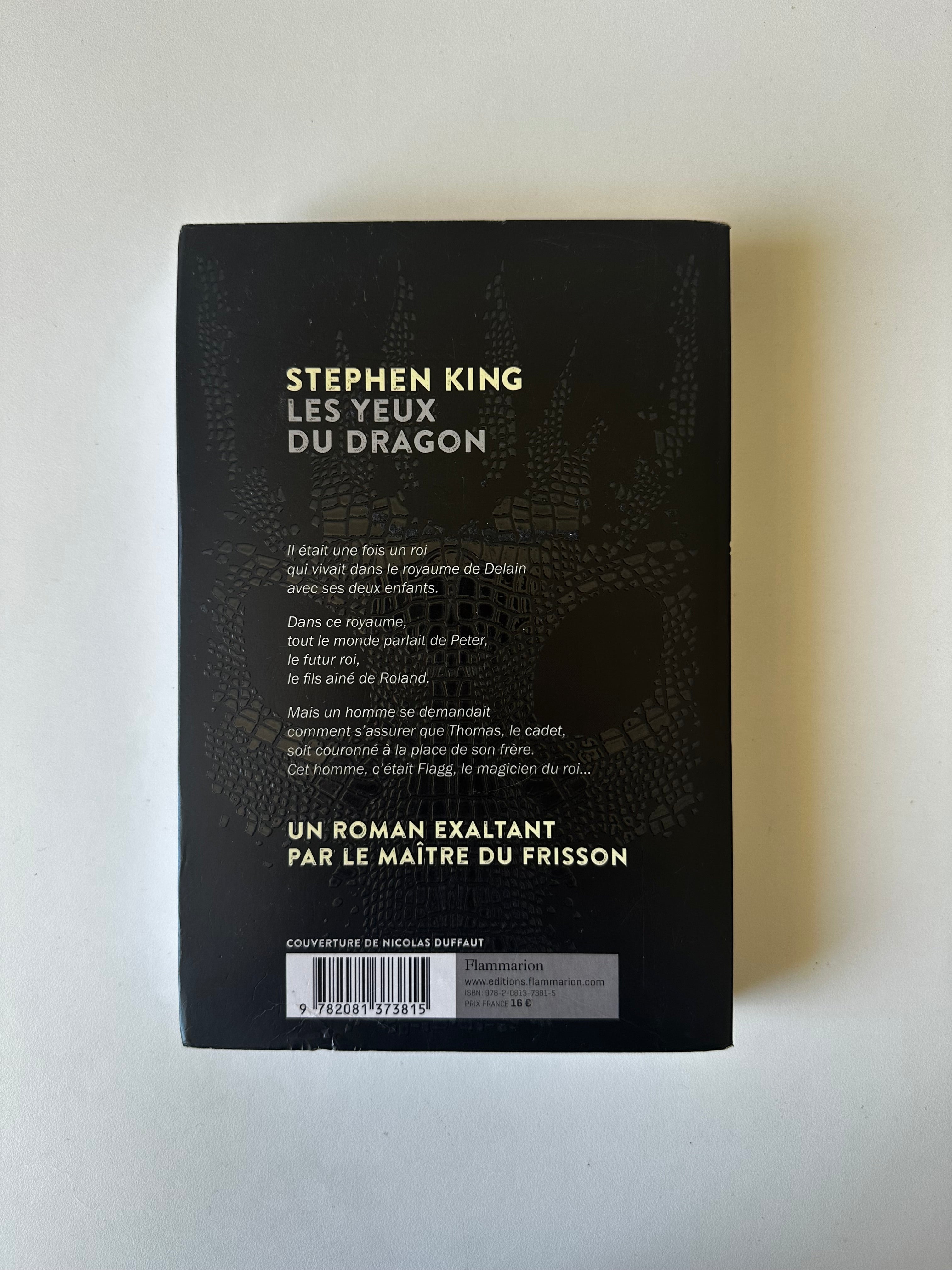 Les Yeux du dragon de Stephen King - Occasion