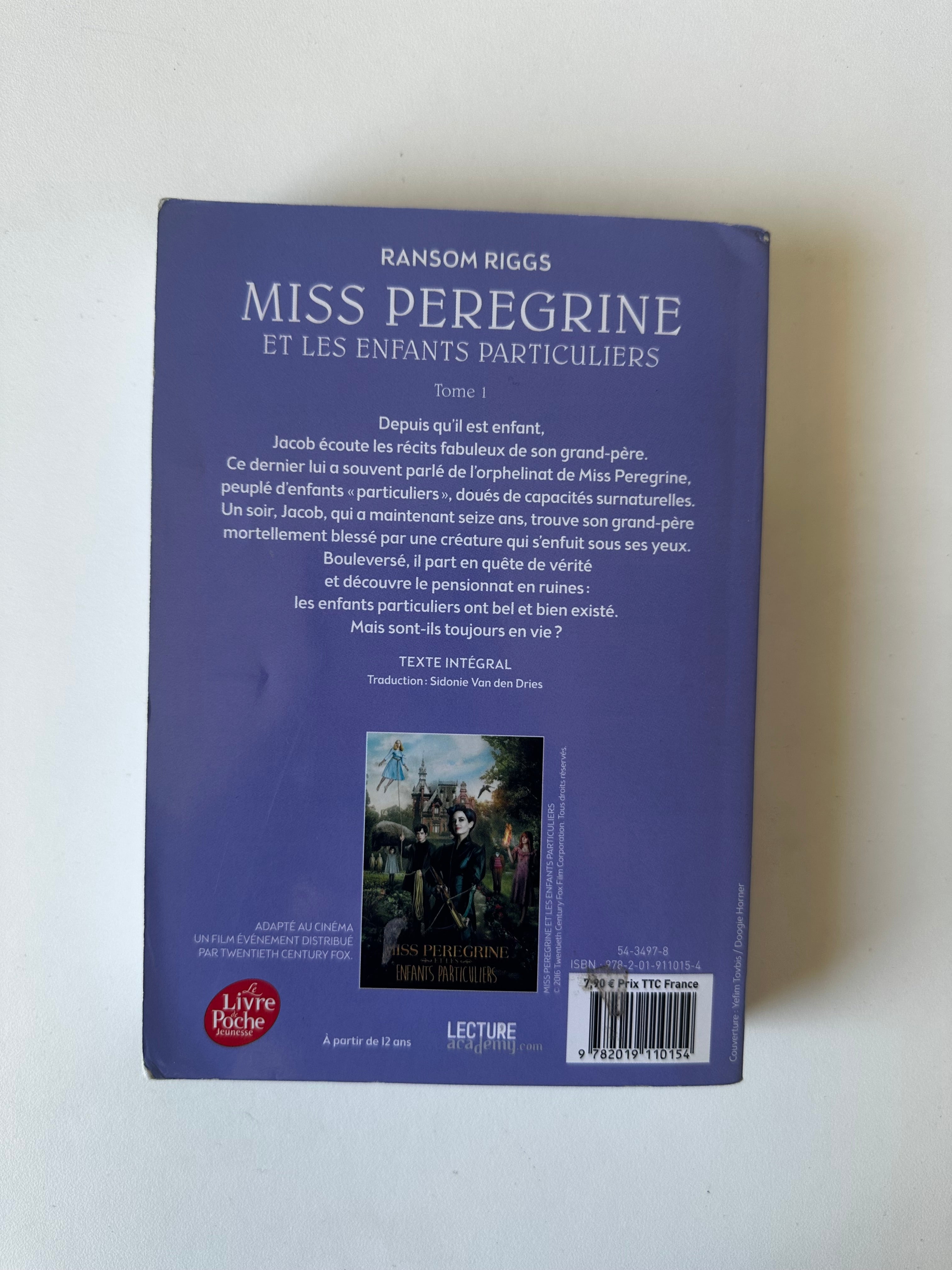 Miss Peregrine et les Enfants particuliers - Tome 1 — Ransom Riggs - Occasion