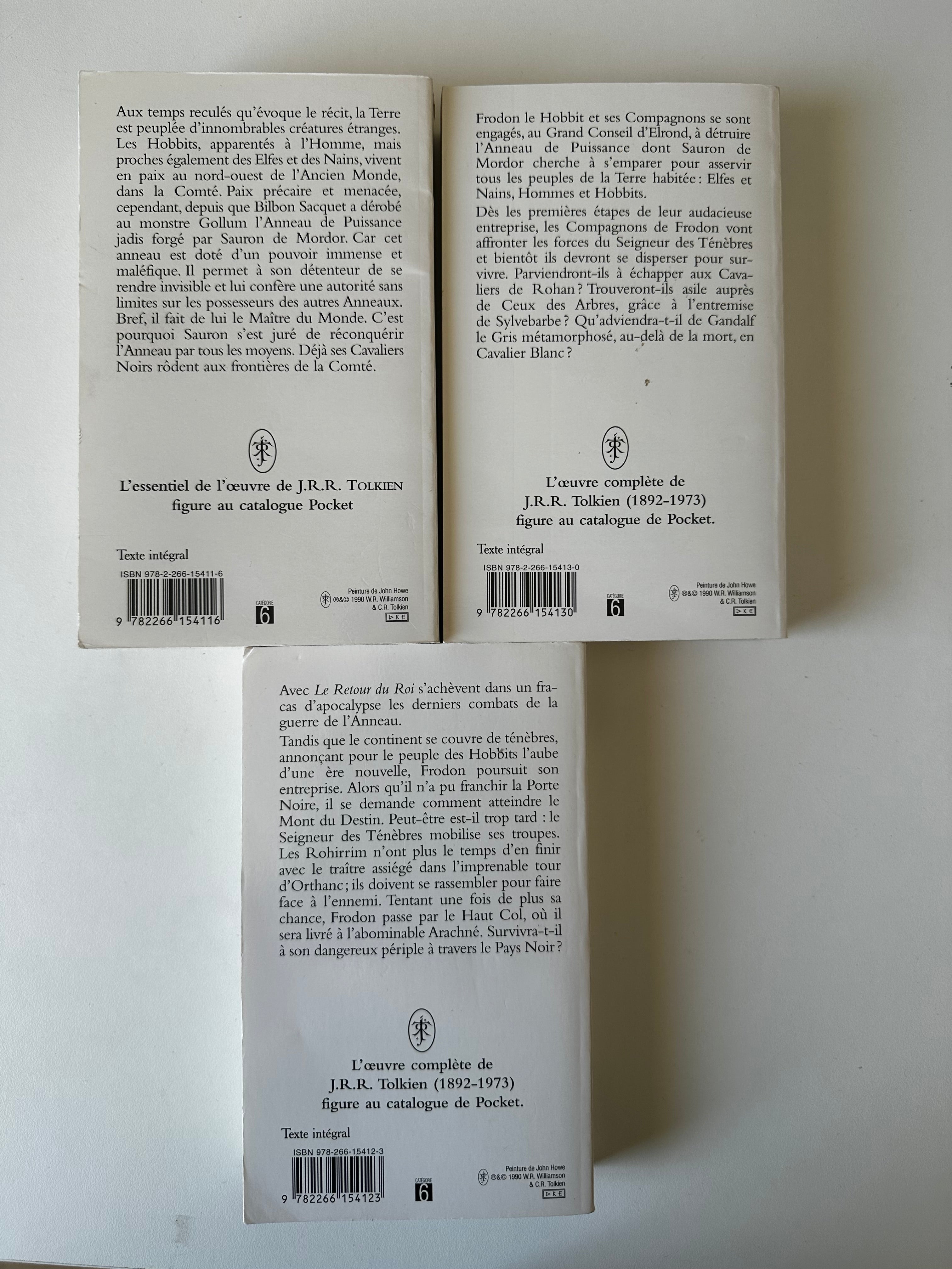 Le Seigneur des Anneaux – Tomes 1 à 3 de J.R.R. Tolkien - Occasion
