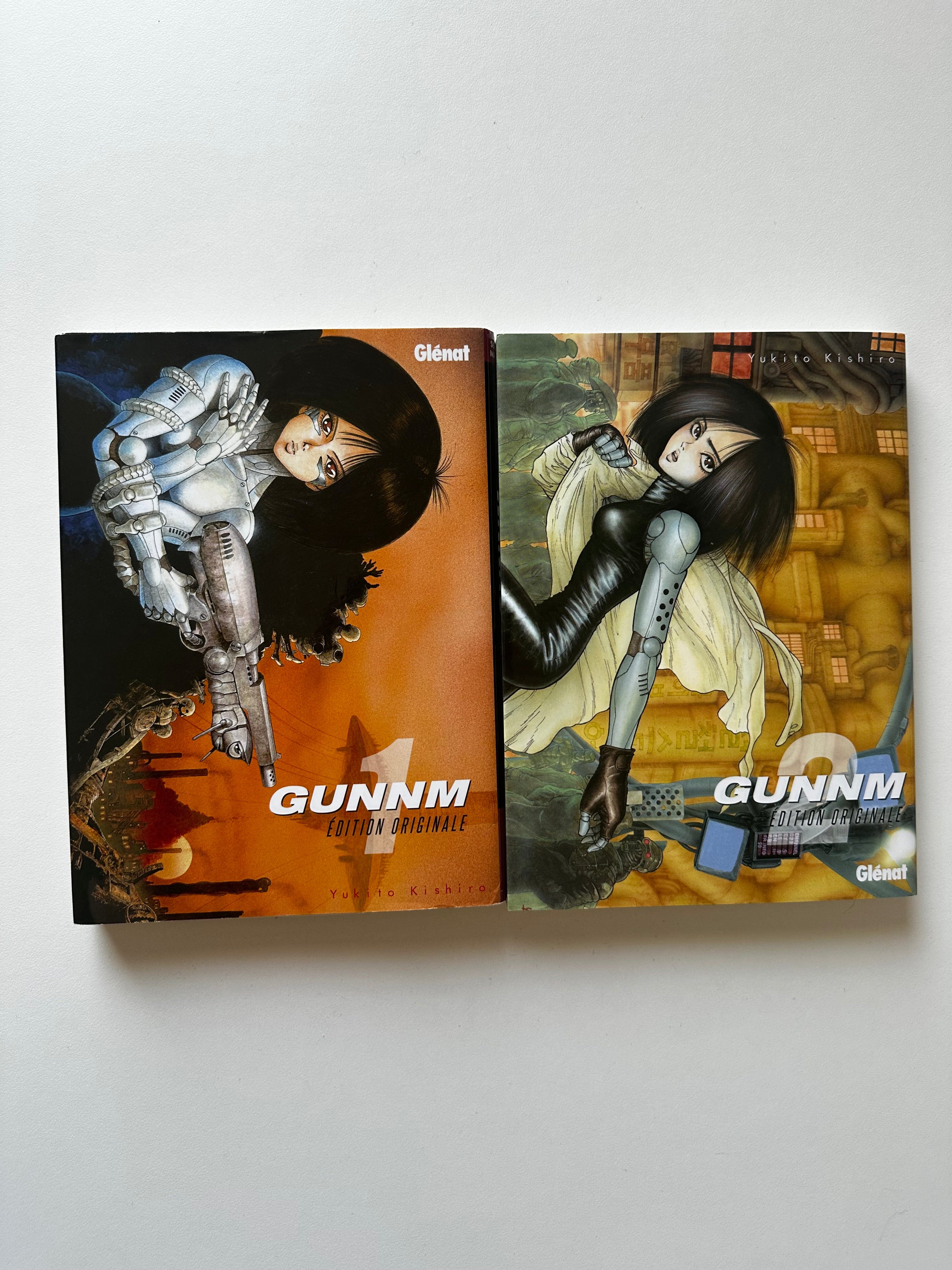 Gunnm Tomes 1 et 2 et Yukito Kishiro - Occasion