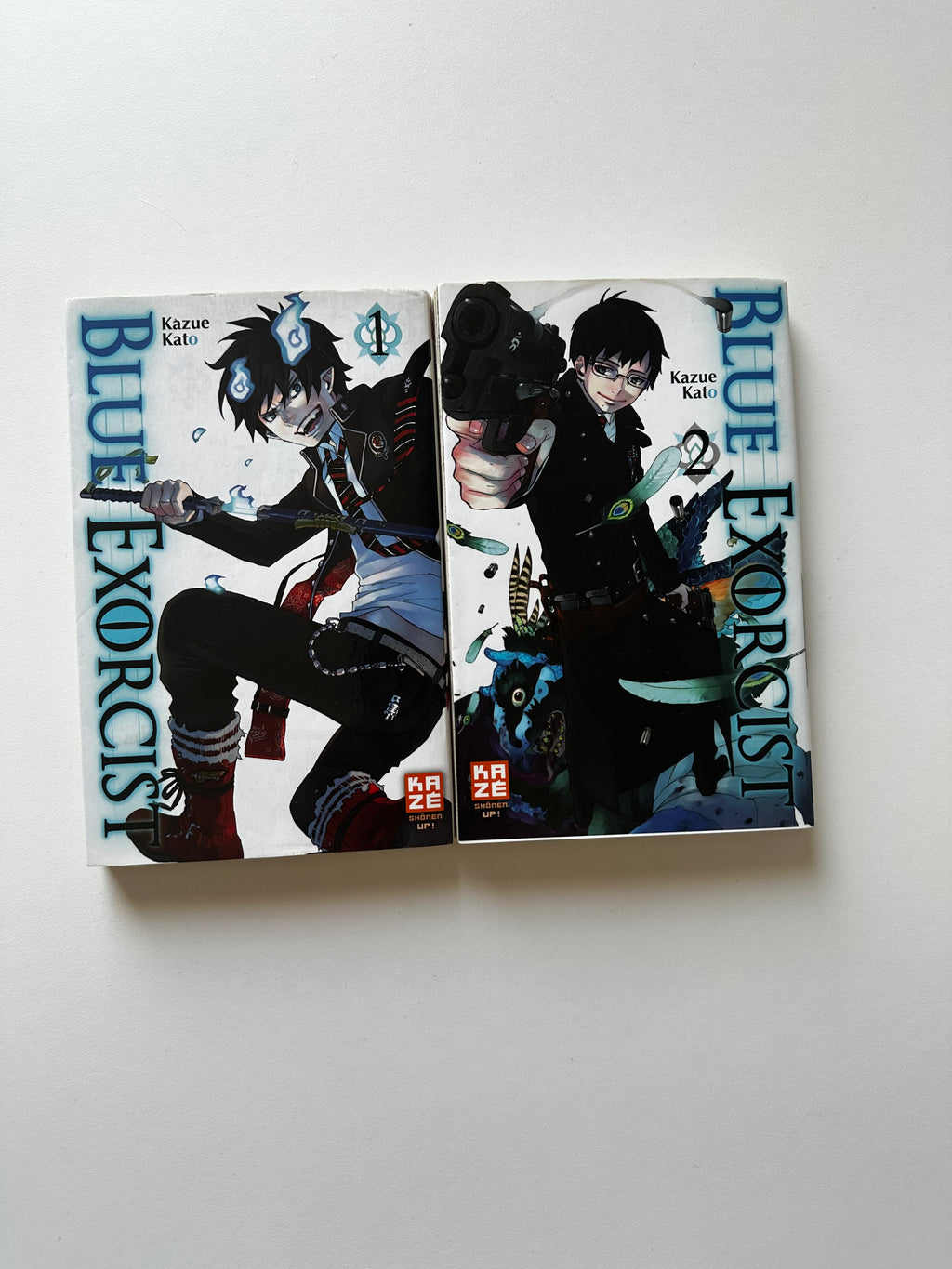 Blue Exorcist tomes 1 & 2 de Kazue Katō - Occasion