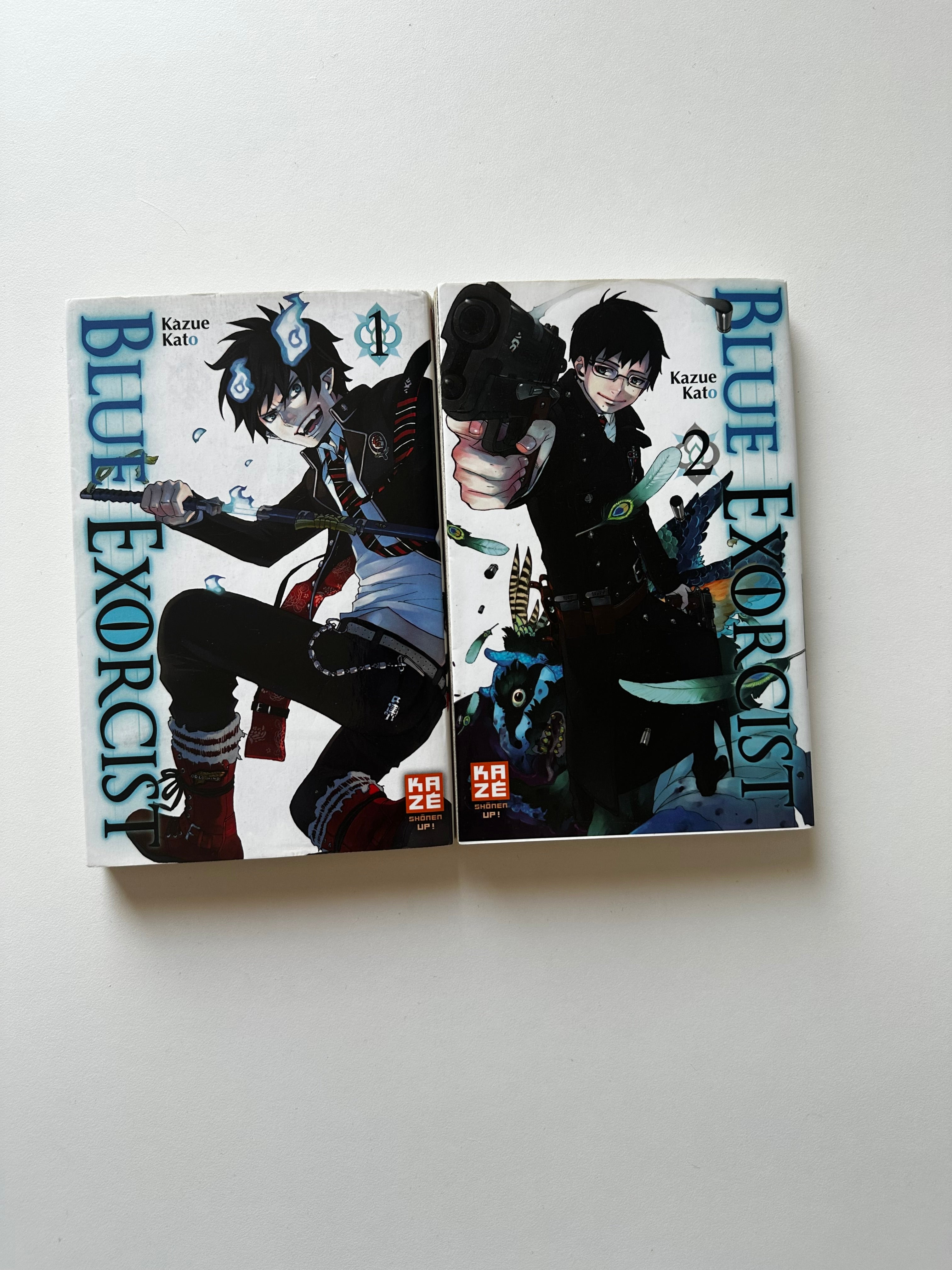 Blue Exorcist tomes 1 & 2 de Kazue Katō - Occasion