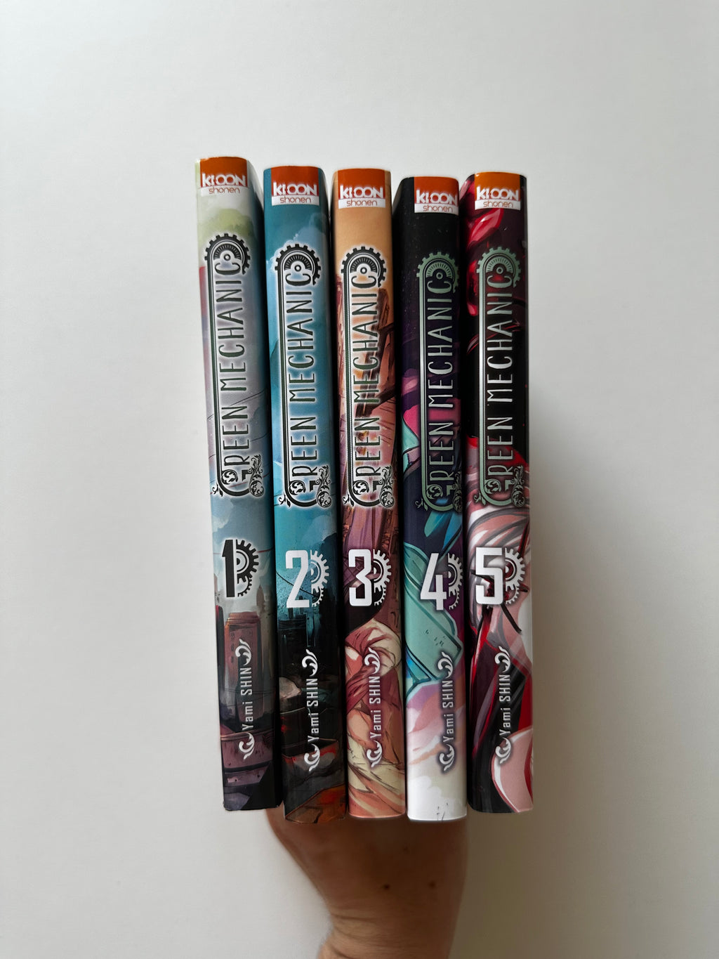 Green Mechanic Tomes 1 à 5 de Yami Shin
