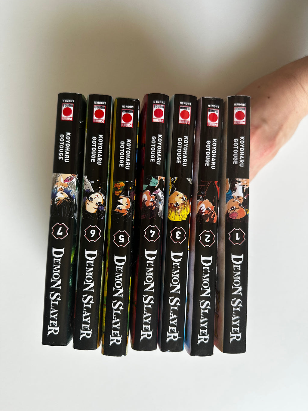 Demon Slayer Tomes 1 à 7 de Koyoharu Gotouge - Occasion