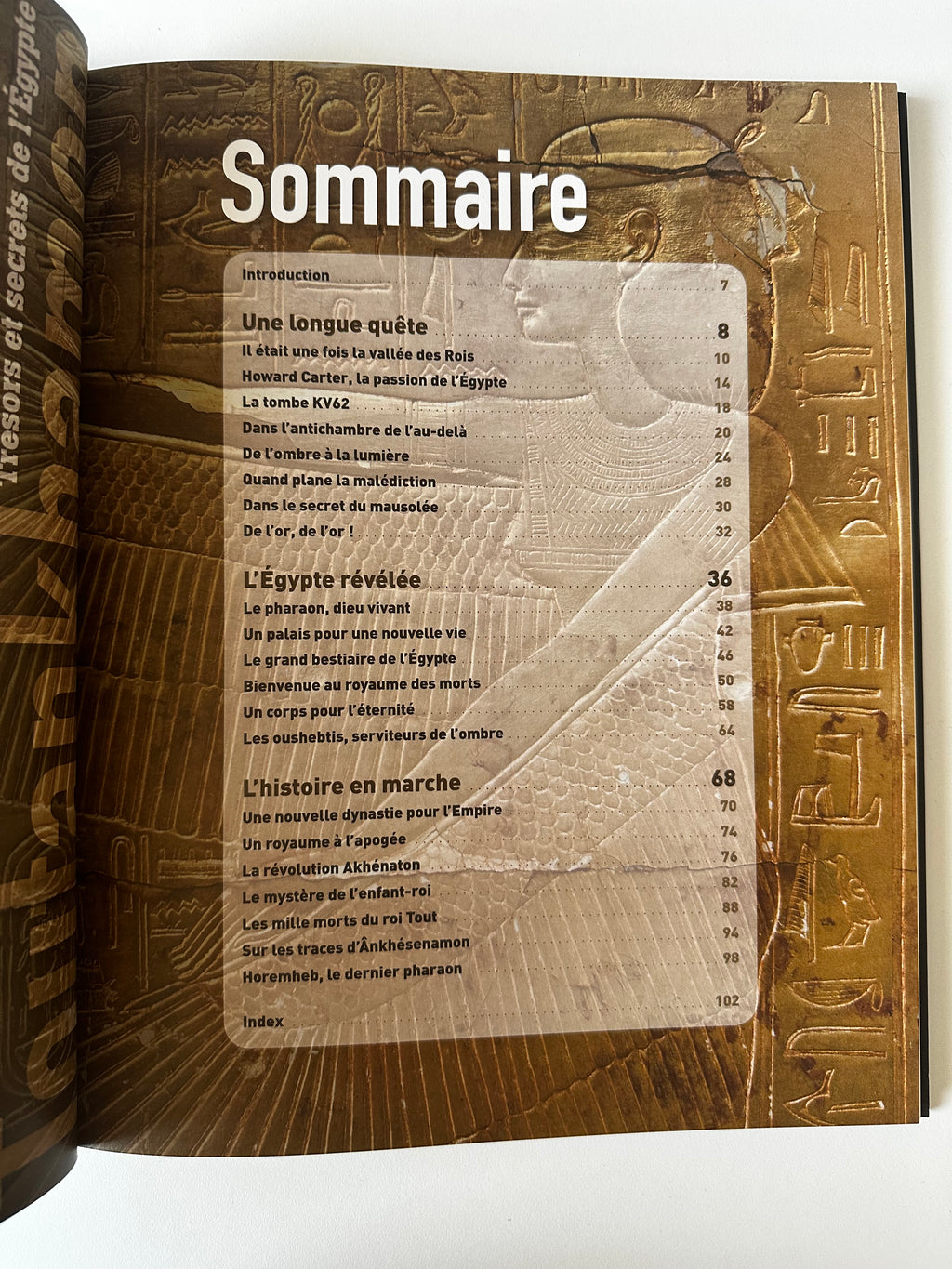 Trésors et Secrets de l'Égypte : Toutânkhamon - Occasion