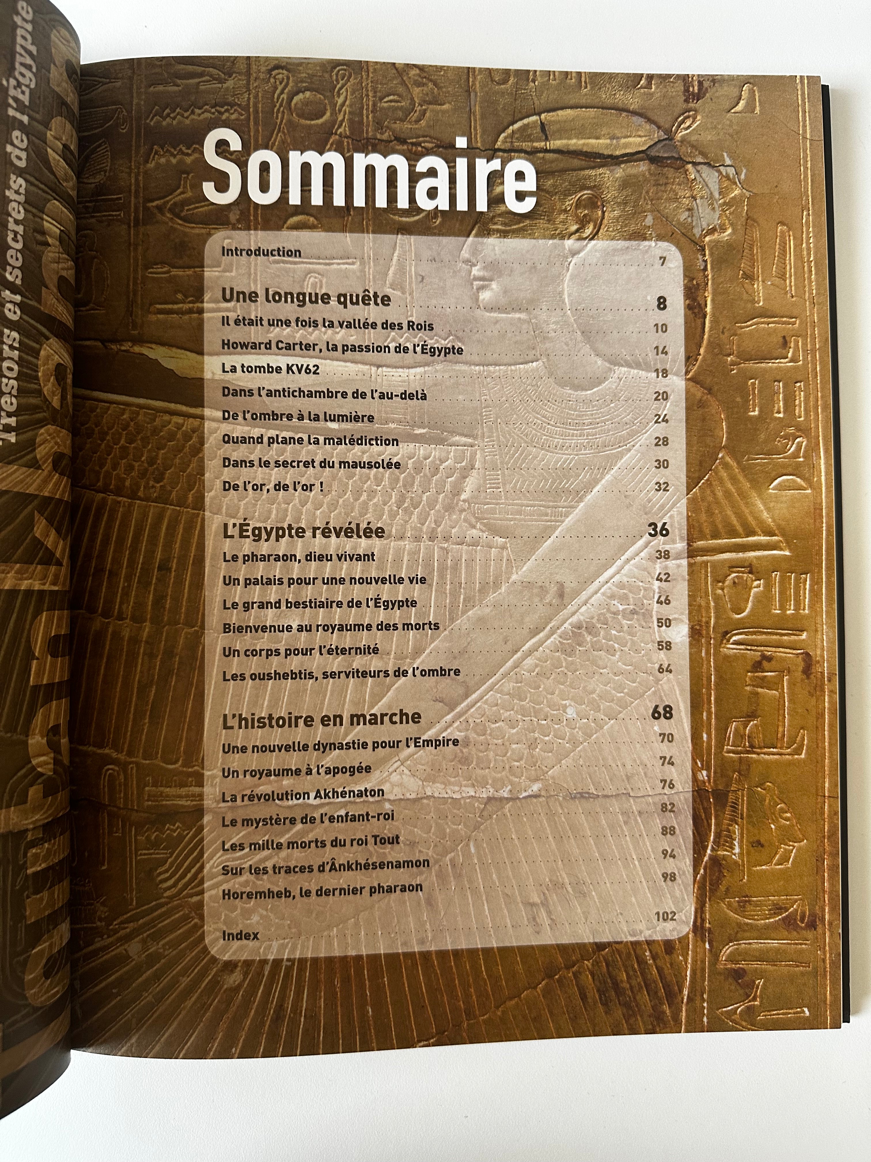 Trésors et Secrets de l'Égypte : Toutânkhamon - Occasion