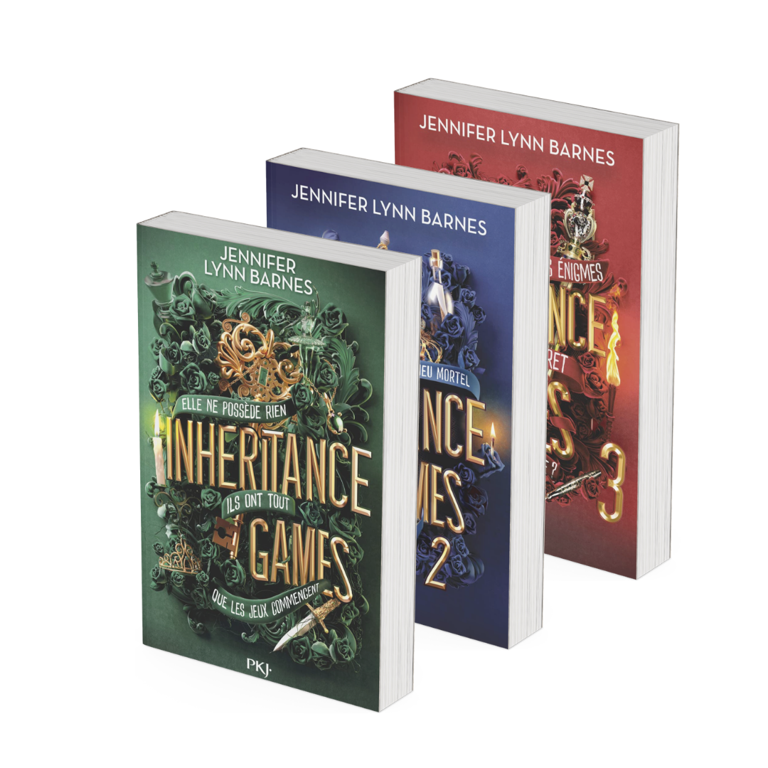 Saga The Inheritance Games – Lot occasion Tomes 1 à 3