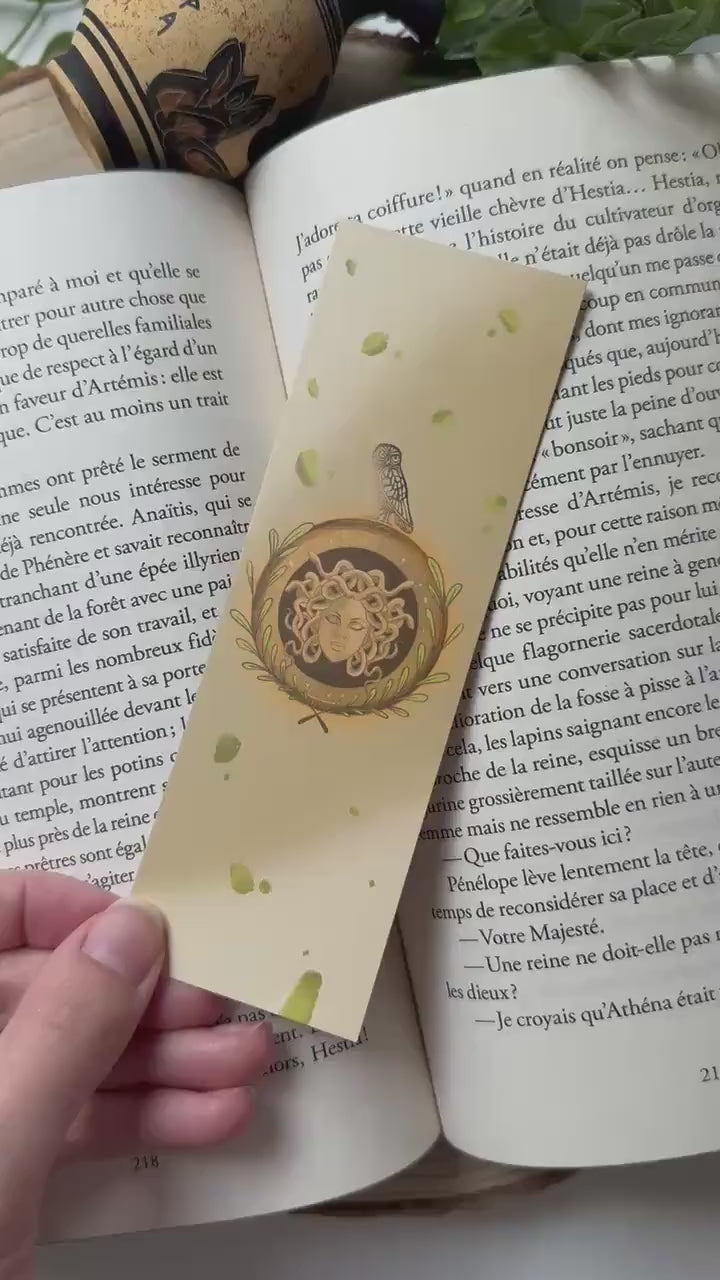 Marque-Page Athena - Mythologie grecque